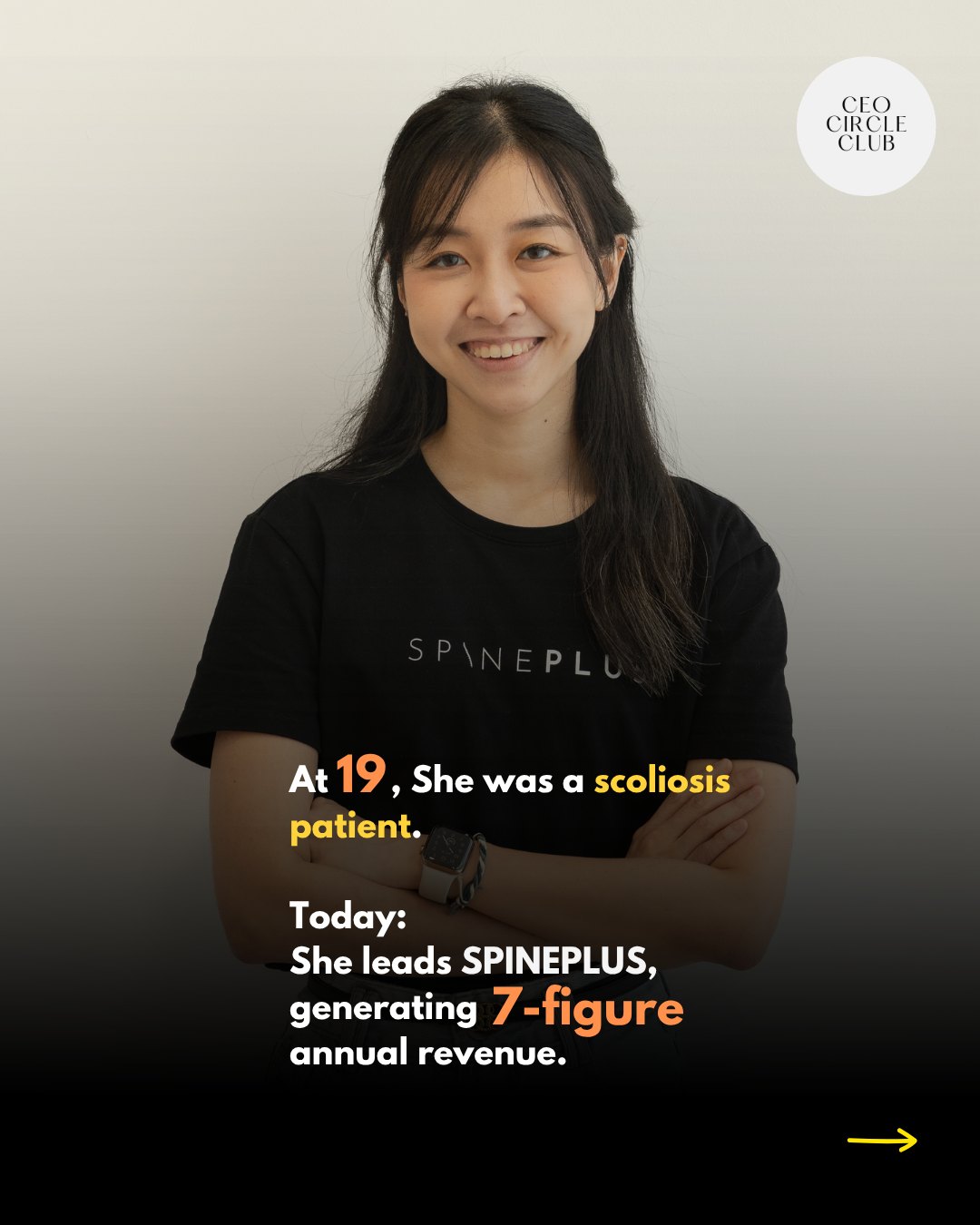 At 19, She Was a Scoliosis Patient